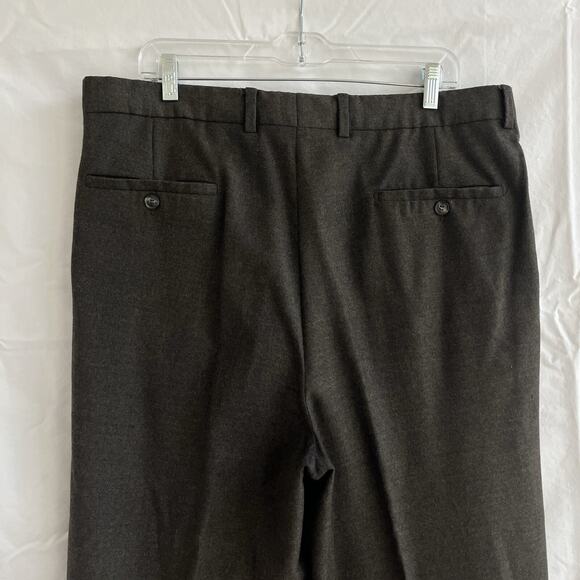 Principe Men's brown wool and cashmere blend, made in Italy, size 36, classic. - Picture 5 of 9